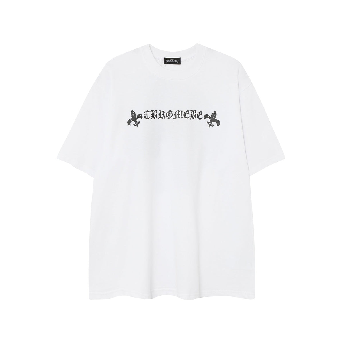 Chrome Heart T Shirts Horseshoe Cross Old Retro Fashion Men's and Women's Short Sleeve T-Shirt